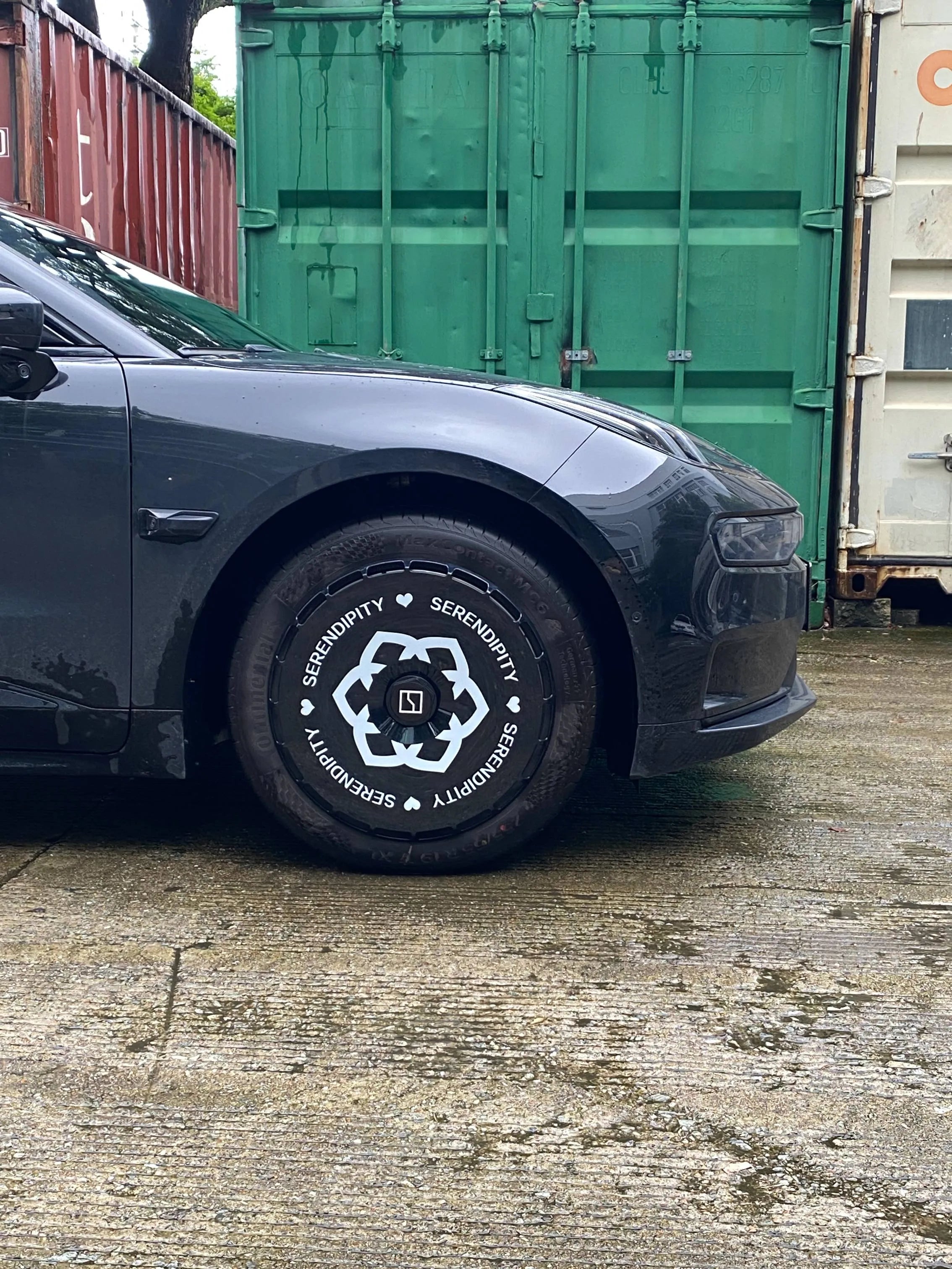 Plastic wheel covers